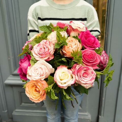 Bouquet de roses d'équateur